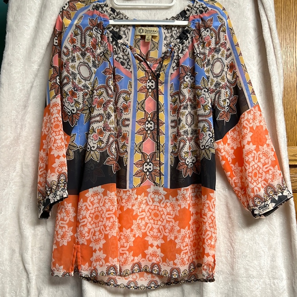 Patterned Blouse